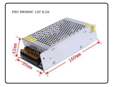 PSU SWMMC 12V 8,5A - Power Supplies -