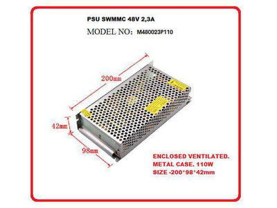 PSU SWMMC 48V 2,3A - Power Supplies -