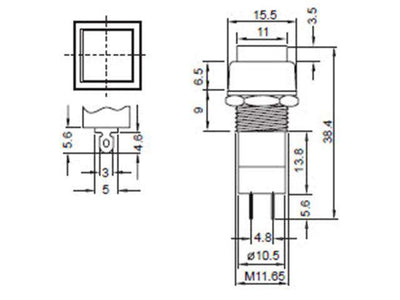 R18-23C BLACK - Switches -
