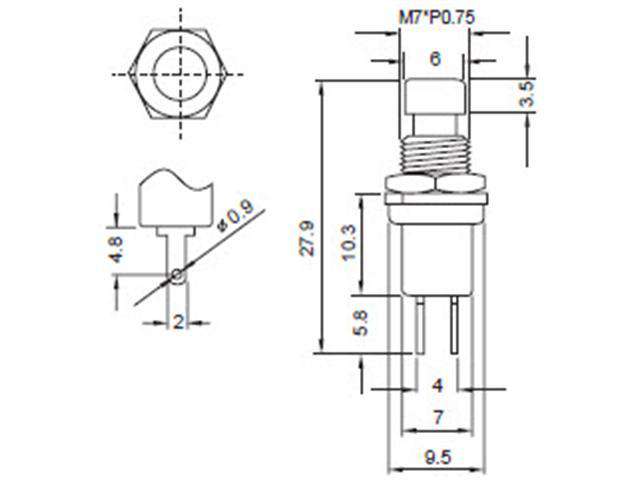 R18-29A3 GREEN - Switches -