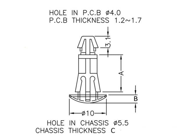 RCM-12A - Fasteners Hardware -