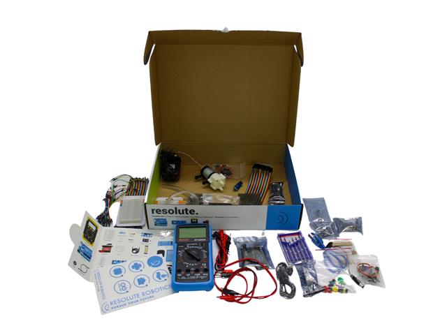 RESOLUTE ROBOTICS BEGINNER KIT - Communica [Part No: RESOLUTE ROBOTICS ...