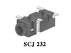 SCJ232P00XS0B00G - Audio Connectors -