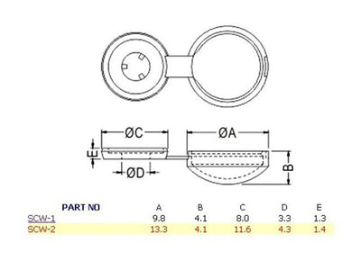 SCW-1 - Fasteners Hardware -