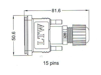 SDB-15BFFA-SL7001 - Interface Connectors -