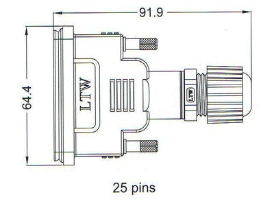 SDB-25BFFA-SL7001 - Interface Connectors -