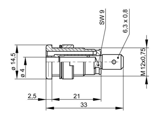 SEB2620-F6,3 BK - Test Plugs & Sockets -
