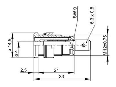 SEB2620-F6,3 BK - Test Plugs & Sockets -