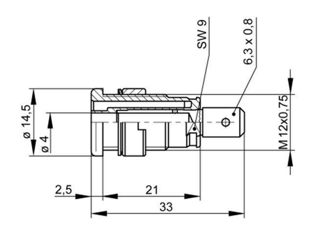 SEB2620-F6,3 BU - Test Plugs & Sockets -