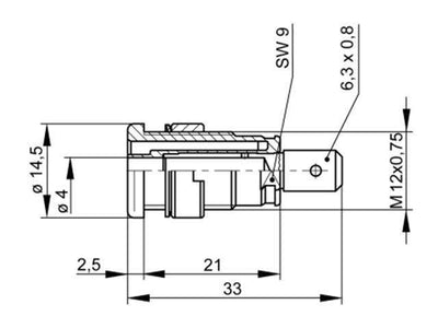 SEB2620-F6,3 BU - Test Plugs & Sockets -