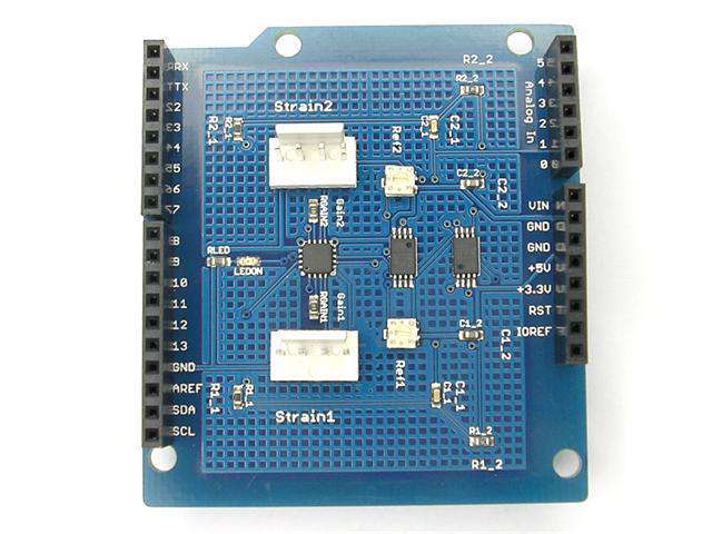 SGS ARDUINO STRAIN GAUGE SHIELD - Breakout boards / Shields / Modules -