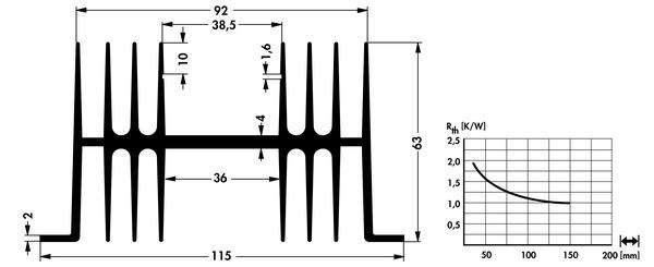 SK02-1000SA - Heatsinks -