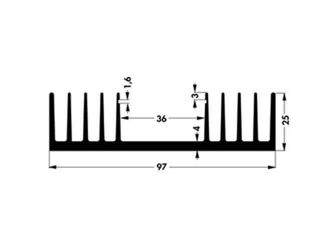 SK04-75SA - Heatsinks -