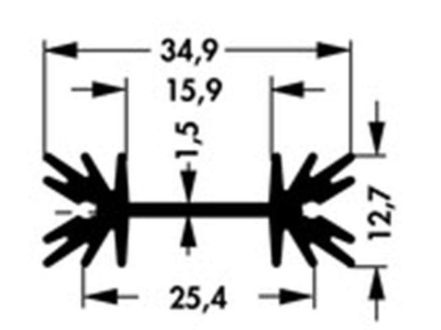 SK104LS-38,1 - Heatsinks -