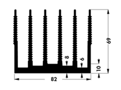 SK135-50SA - Heatsinks -