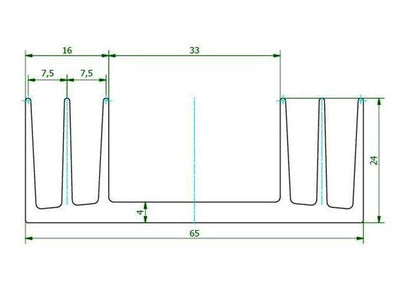 SK18-75SA - Heatsinks -