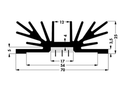 SK64-37,5SA1XM3 - Heatsinks -