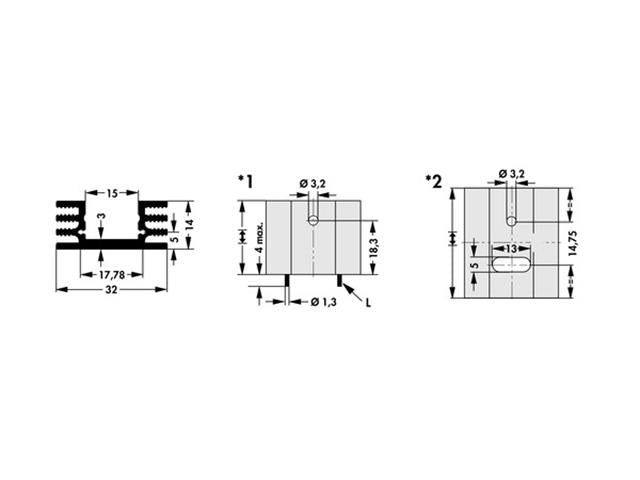 SK75-37,5STSTO220 - Heatsinks -