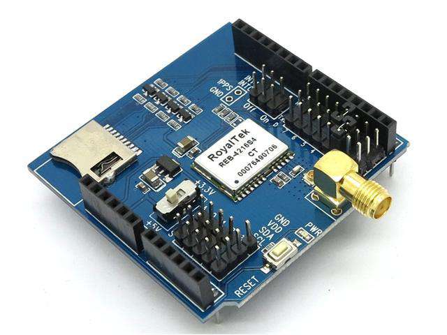 SME GPS SHIELD WITH SD SOCKET - Communications -