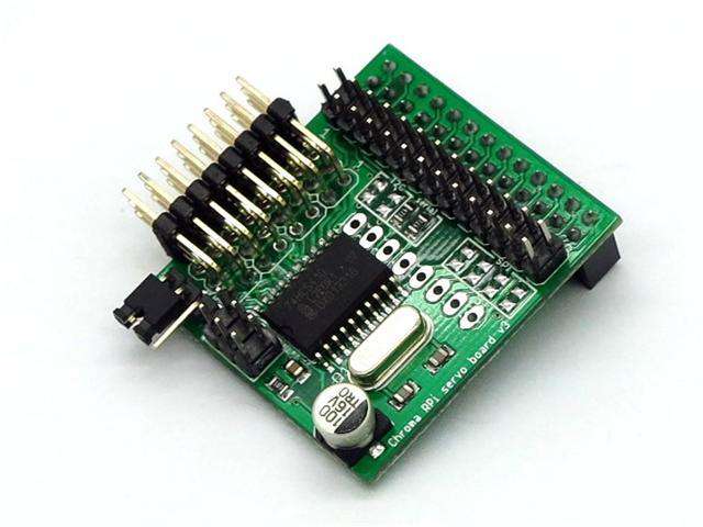 SME RASPBERY PI CHROMA SERVO BRD - Breakout boards / Shields / Modules -