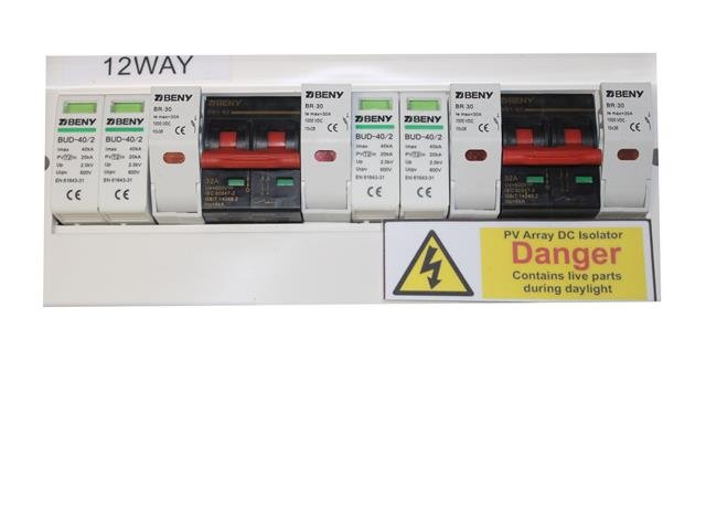 SOLAR COMBINER BOX 2-2 - Solar -