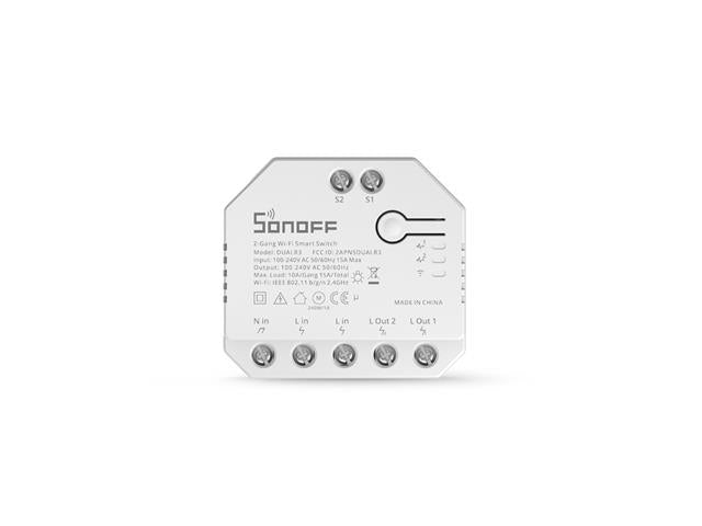 SONOFF DUALR3 WIFI SMART SWITCH - Home Automation -