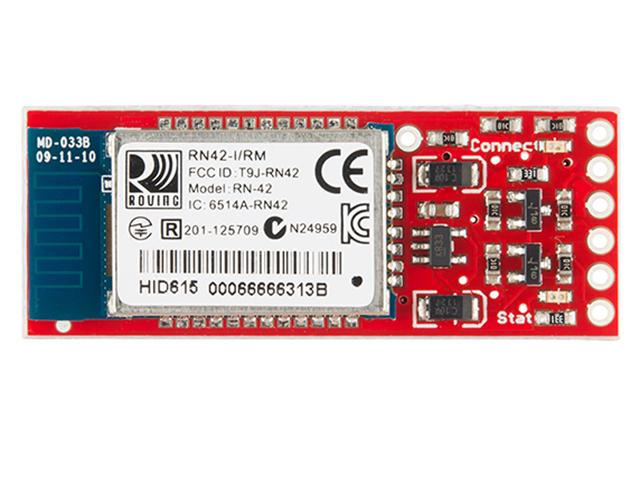 SPF BLUETOOTH MODEM SMIRF SILVER - Breakout boards / Shields / Modules -