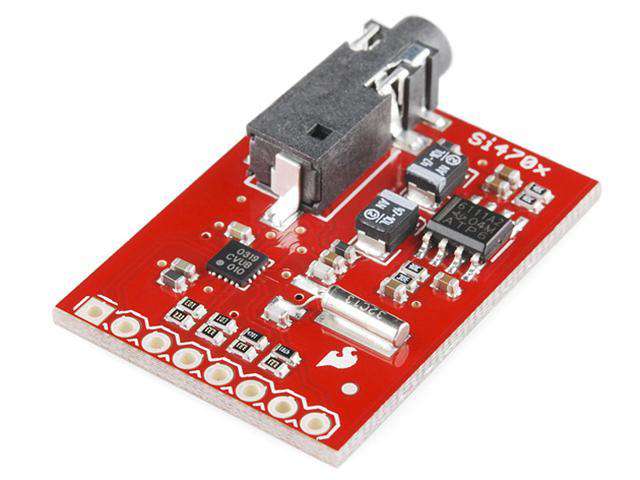 SPF EVALU BOARD-SI4703 FM TUNER - Breakout boards / Shields / Modules -