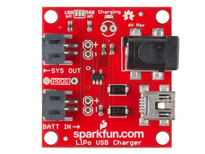 SPF LIPOLY CHARGER USB-ONE CELL - Power, Battery & Solar -