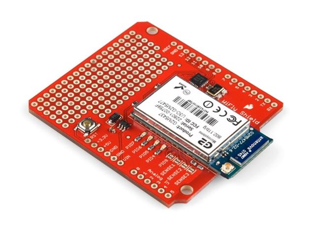 SPF WIFLY SHIELD WITH RN-131C - Breakout boards / Shields / Modules -
