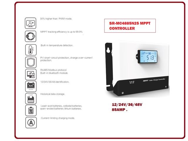 SR-MC4885N25 MPPT CONTROLLER - Solar -