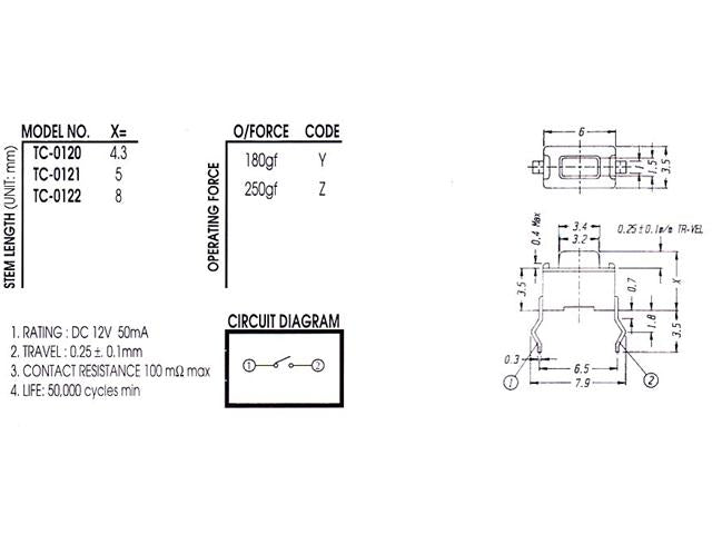 TC0120Y - Switches -