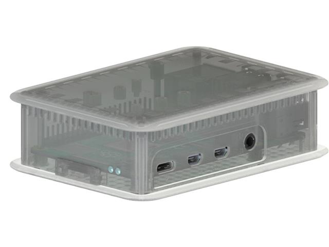 TEKO RASPBERRY PI 4B ENCL CLEAR - Internet of things (IoT) Enclosures -