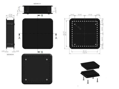 TEKO TEK-MBD.40 - Internet of things (IoT) Enclosures -