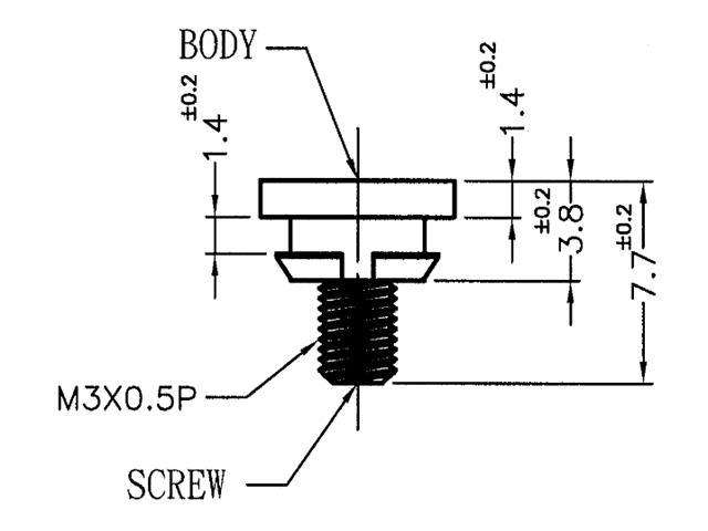 TGM-69H(BU) - Fasteners Hardware -