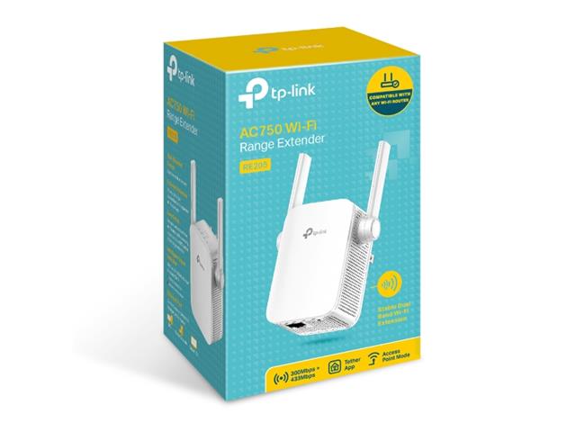 TP-LINK RE205 - USB Hubs, Adaptors, & Extenders -