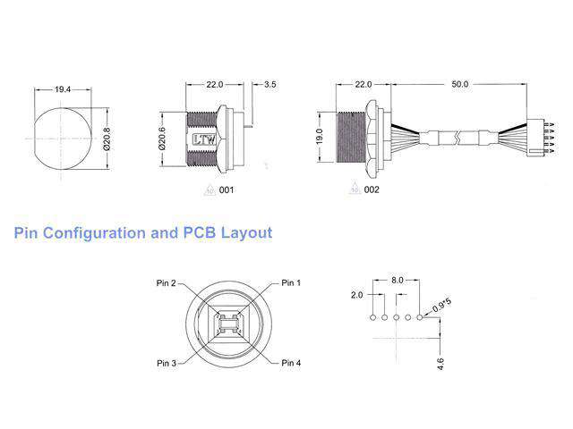 UB-20PMFP-SC8001 - Computer Connectors -