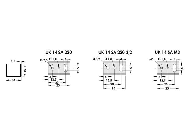 UK14SA - Heatsinks -
