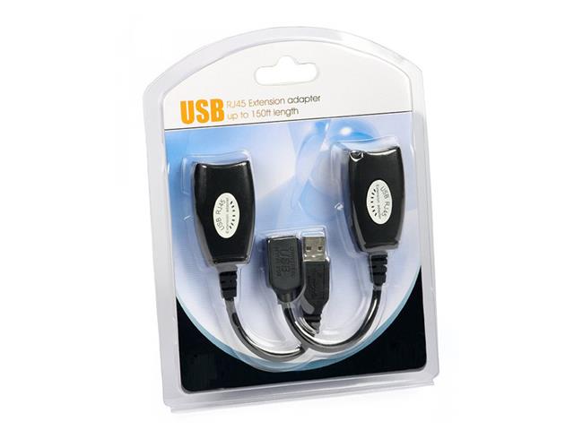 USB RJ45 EXTENSION ADAPTOR - USB Hubs, Adaptors, & Extenders -