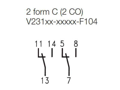V23154-N0715-F104 - Relays -