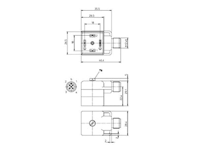 VAD 1A-1-3-M12-5 - Circular Connectors -