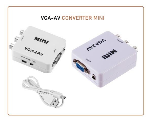 VGA-AV CONVERTER MINI - HDMI / VGA / AV Converters -