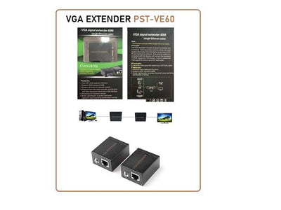 VGA EXTENDER PST-VE60 - HDMI / VGA / AV Converters -