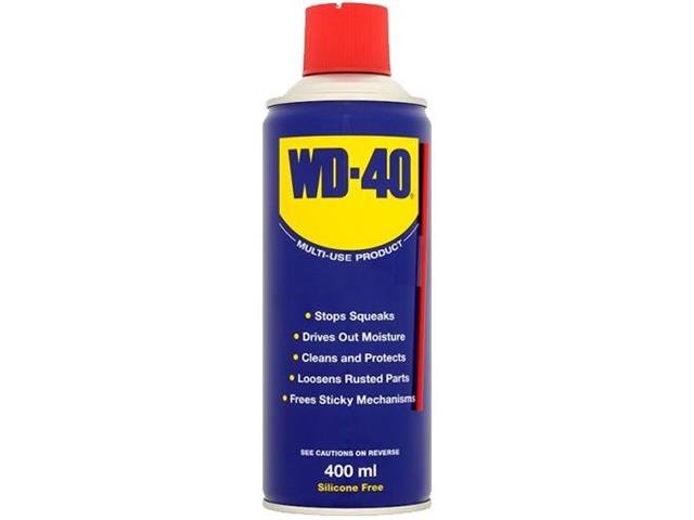 WD-40 SPRAY 400ML - Cleaners & Degreasers -
