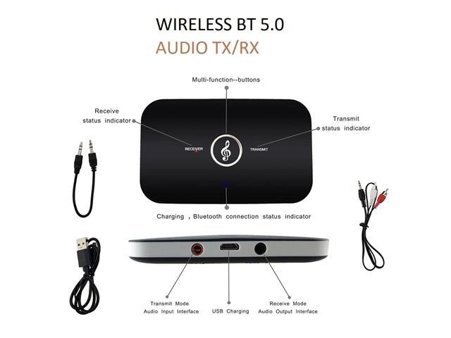 WIRELESS BT 5.0 AUDIO TX/RX - TV, Video & DSTV Accessories -