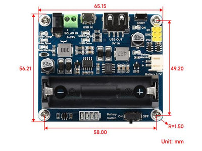 WVS SOLAR POWER MANAGEMNT MODULE - Power, Battery & Solar -
