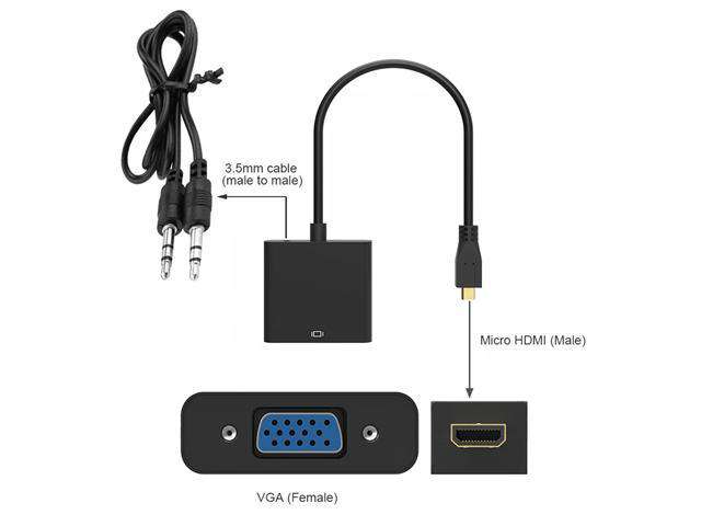 XFF HDMI MICRO-VGA CONVERTOR - Computer Connectors -