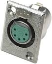 XLR-D5F - Audio Connectors -