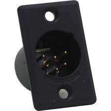 XLR-D6MBAU - Audio Connectors -