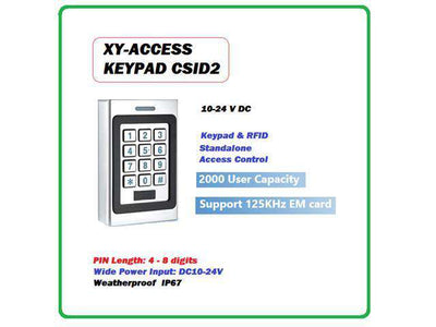 XY-ACCESS KEYPAD CSID2 - Alarms & Accessories -